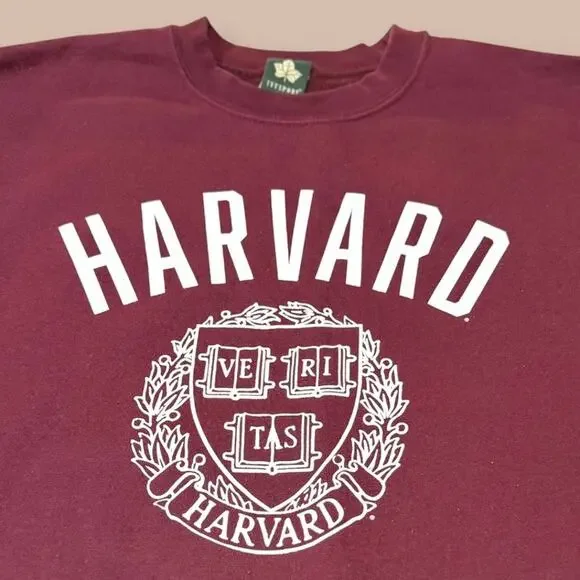 New Without Tag Vintage Womens Harvard Sweter Unisex Size  Small - Picture 2 of 4